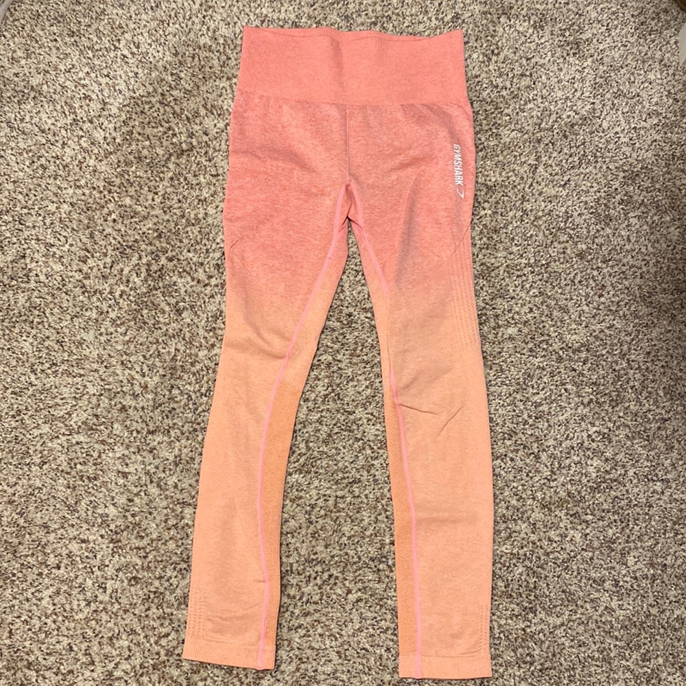 Pink Ombré Seamless Gymshark Leggings